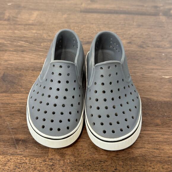 Natives Dark Gray 11C Toddler Shoes - Picture 1 of 5
